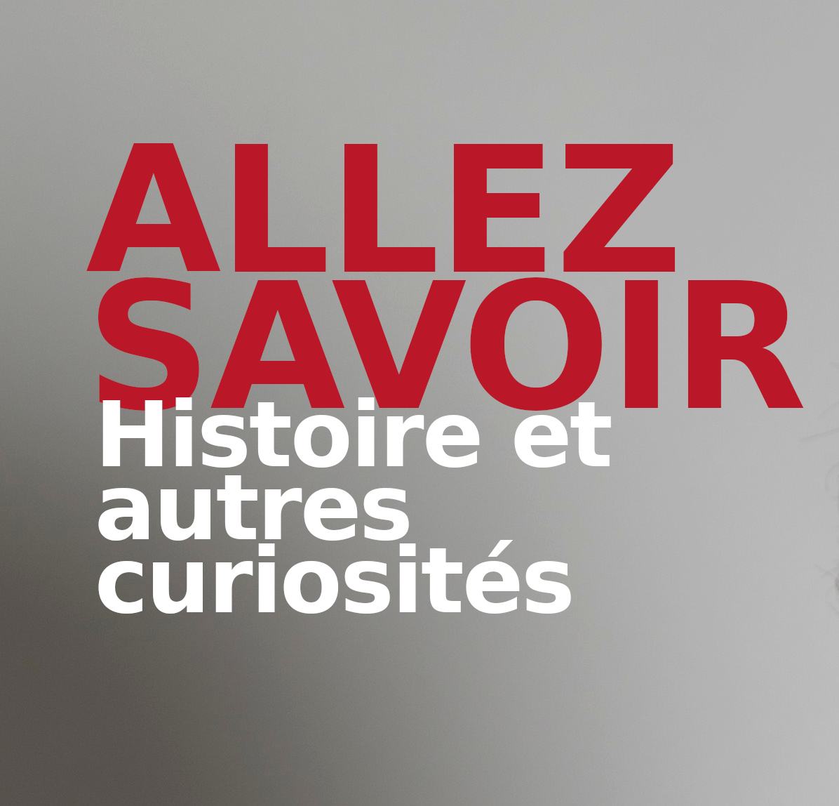Allez Savoir