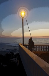 L\'allumeur de réverbères - un lieu où s\'éclairer