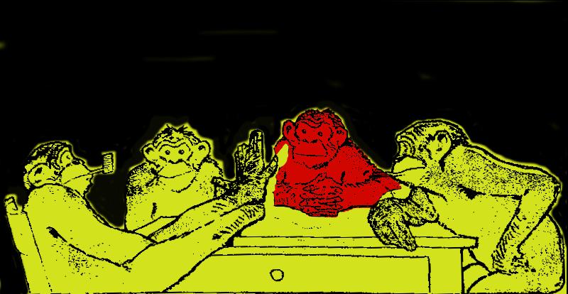 Des Singes en Hiver