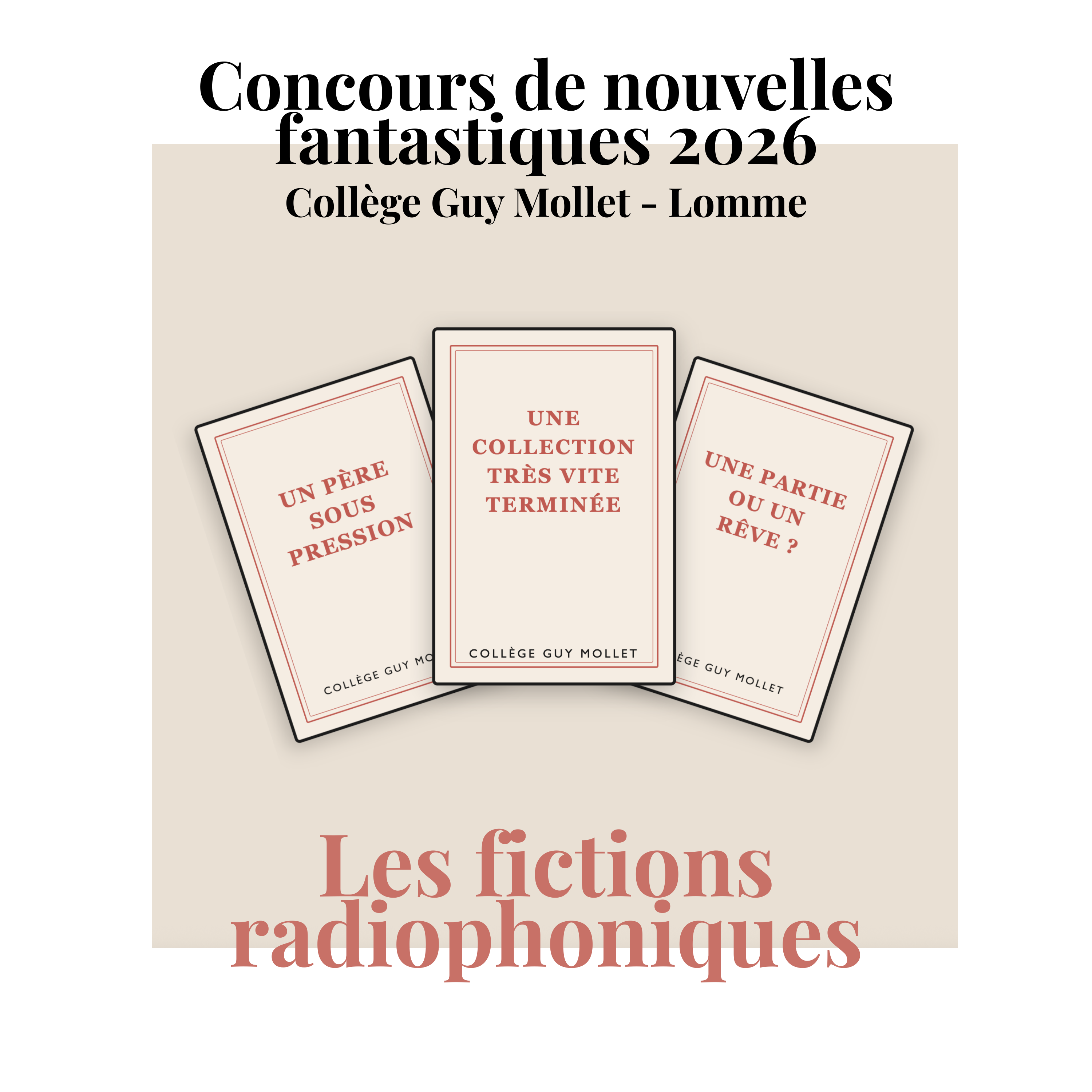 Concours de nouvelles fantastiques 2026 -3 : un père sous pression episode artwork