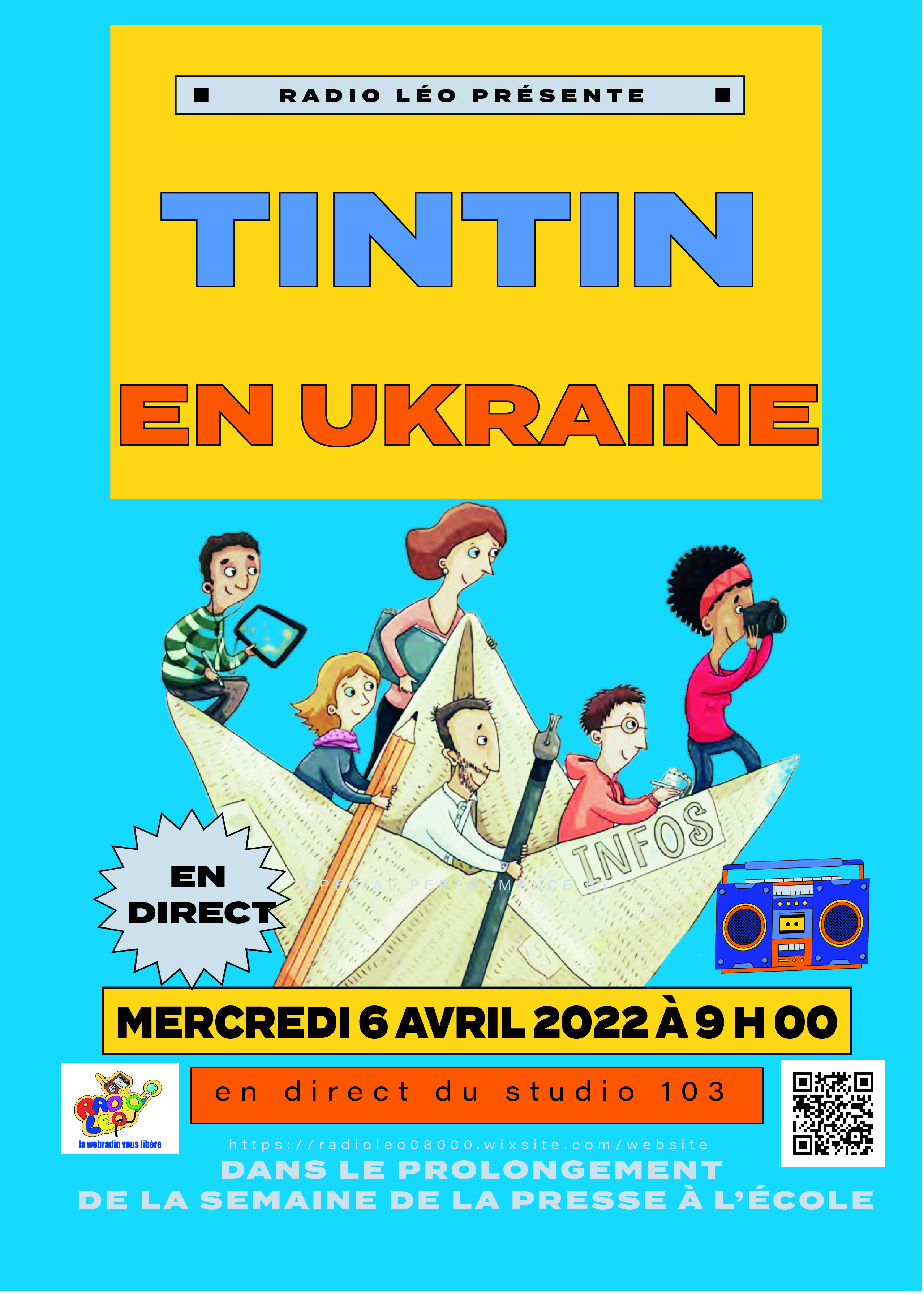 Tintin en Ukraine episode artwork