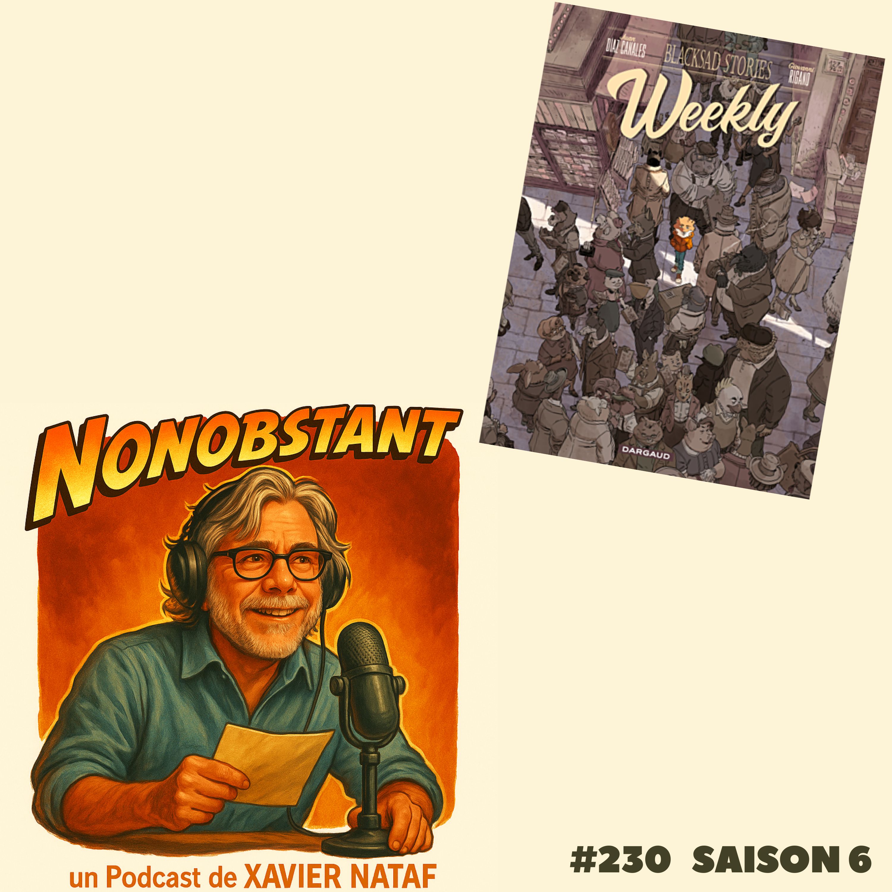 Weekly episode artwork