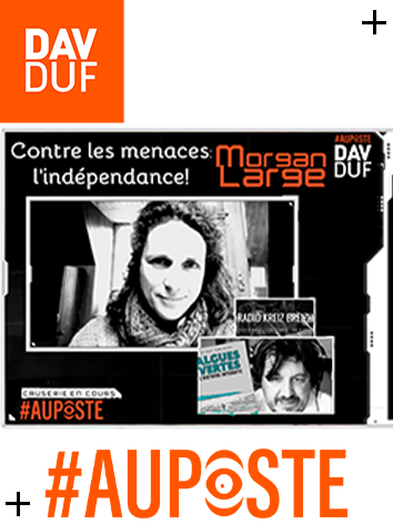 s01#14 - Morgan Large, journaliste lourdement menacée -  - 9 avril 2021