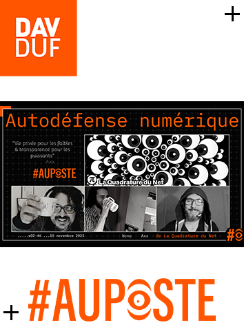 s02#46 - Autodéfense numérique avec La Quadrature du Net - 15 novembre 2021