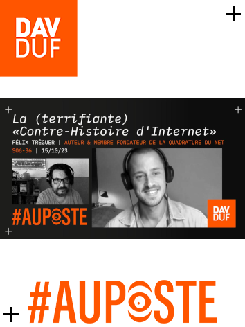#AuPoste - s06#36 - Contre-histoire de l’Internet avec Félix Tréguer - 15 octobre 2023