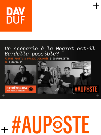 #AuPoste - #Extrêmorama #1 par Nicolas Lebourg - "Marine Le Pen est la version adoucie du RN; Bardella, la jambe droite du duo" avec Pierre Plottu & Franck Johannès - 28 mars 2024