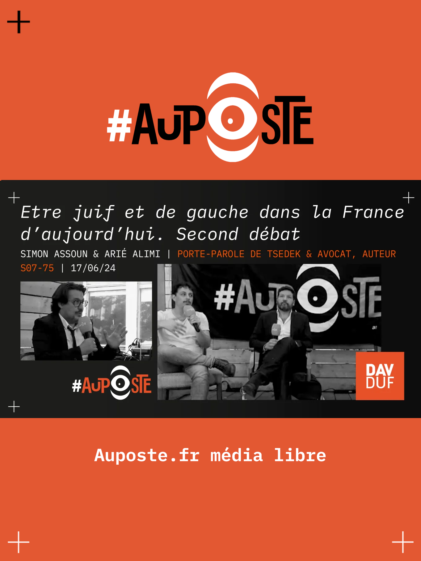 Etre juif et de gauche dans la France qui implose. Second débat avec Simon Assoun & Arié Alimi - S07E75