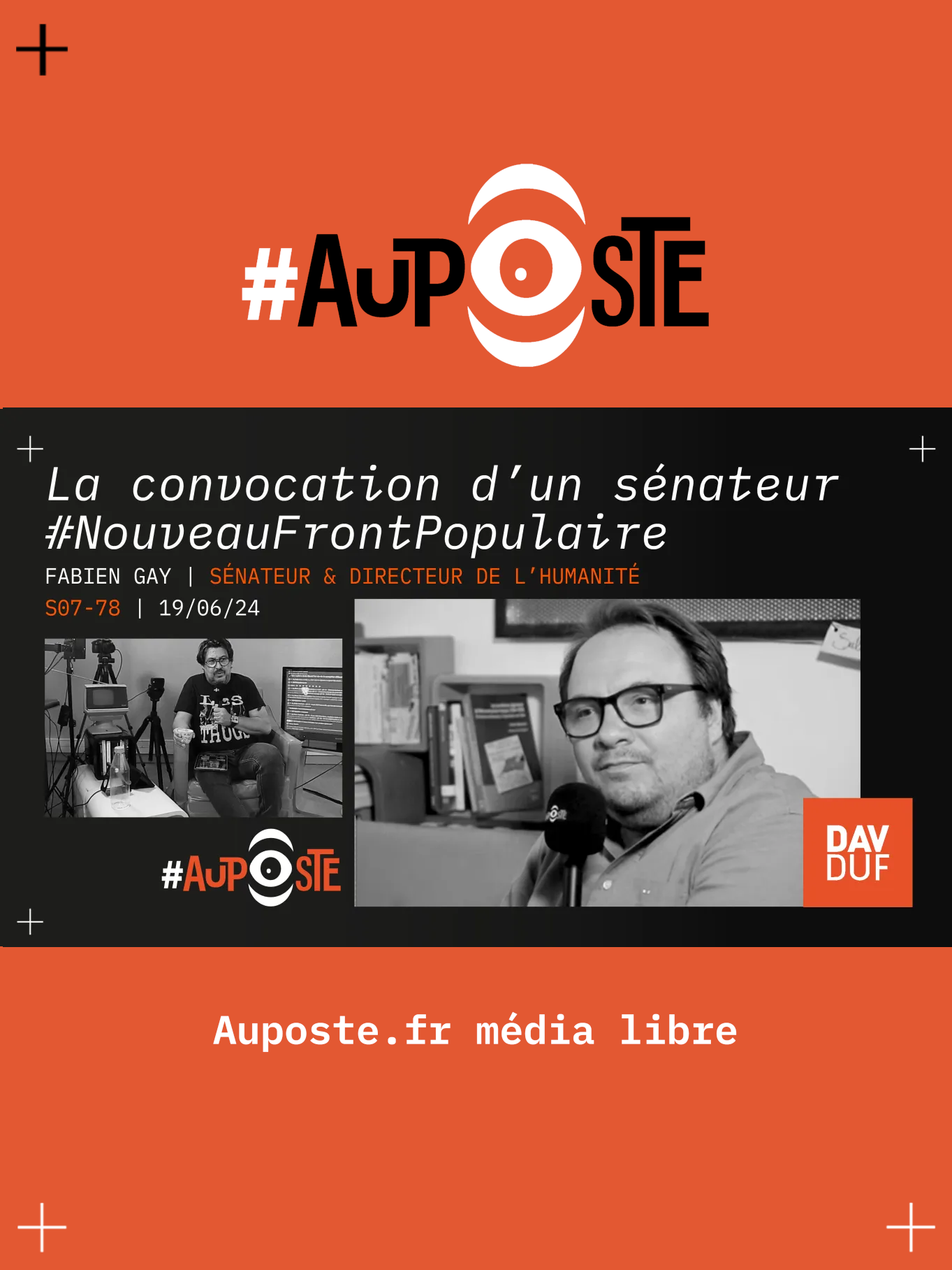 Fabien Gay, sénateur PC et directeur de L’Huma, convoqué #AuPoste - S07E78