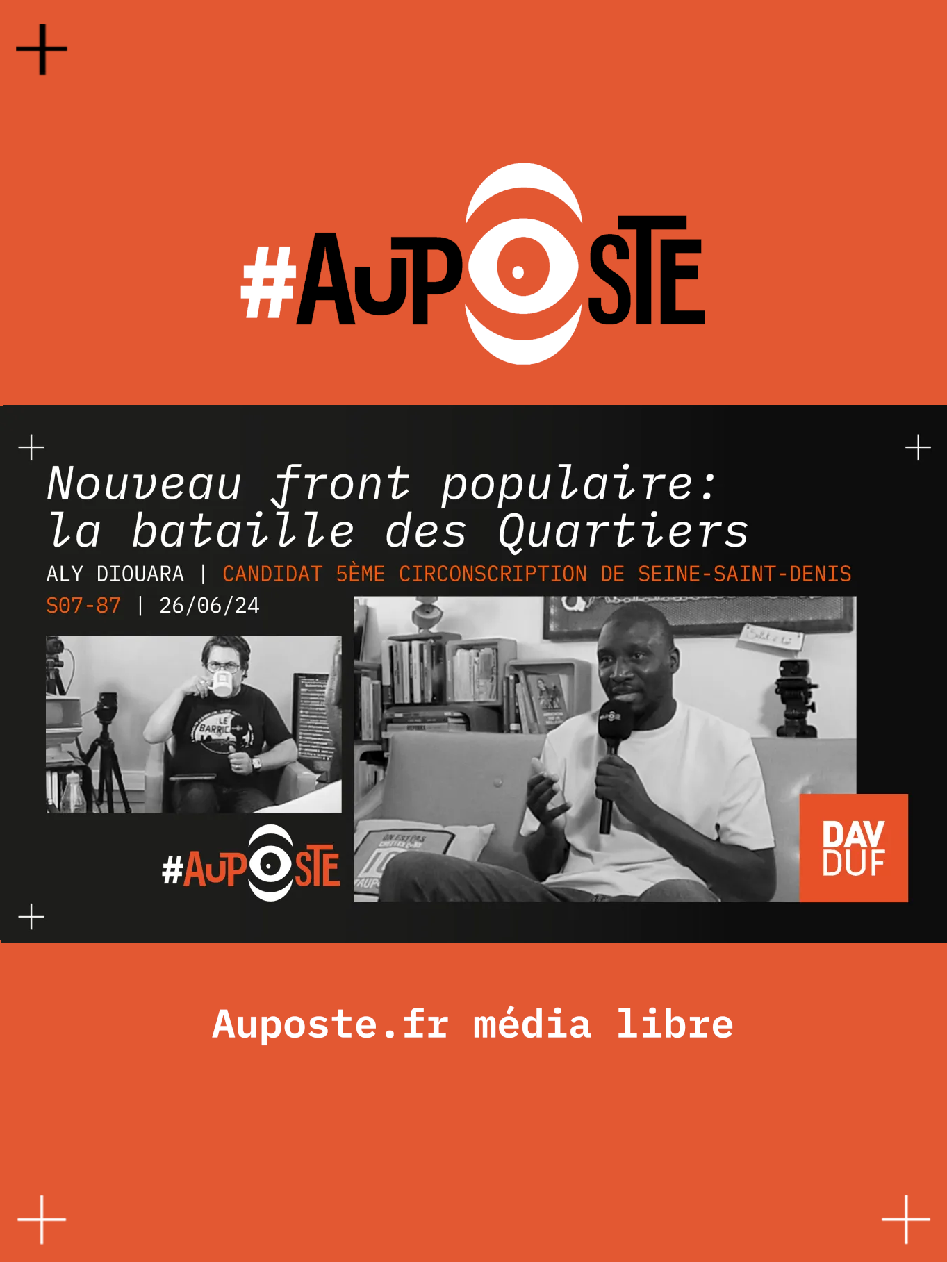 Nouveau front populaire: la bataille des Quartiers avec Aly Diouara - S07E87