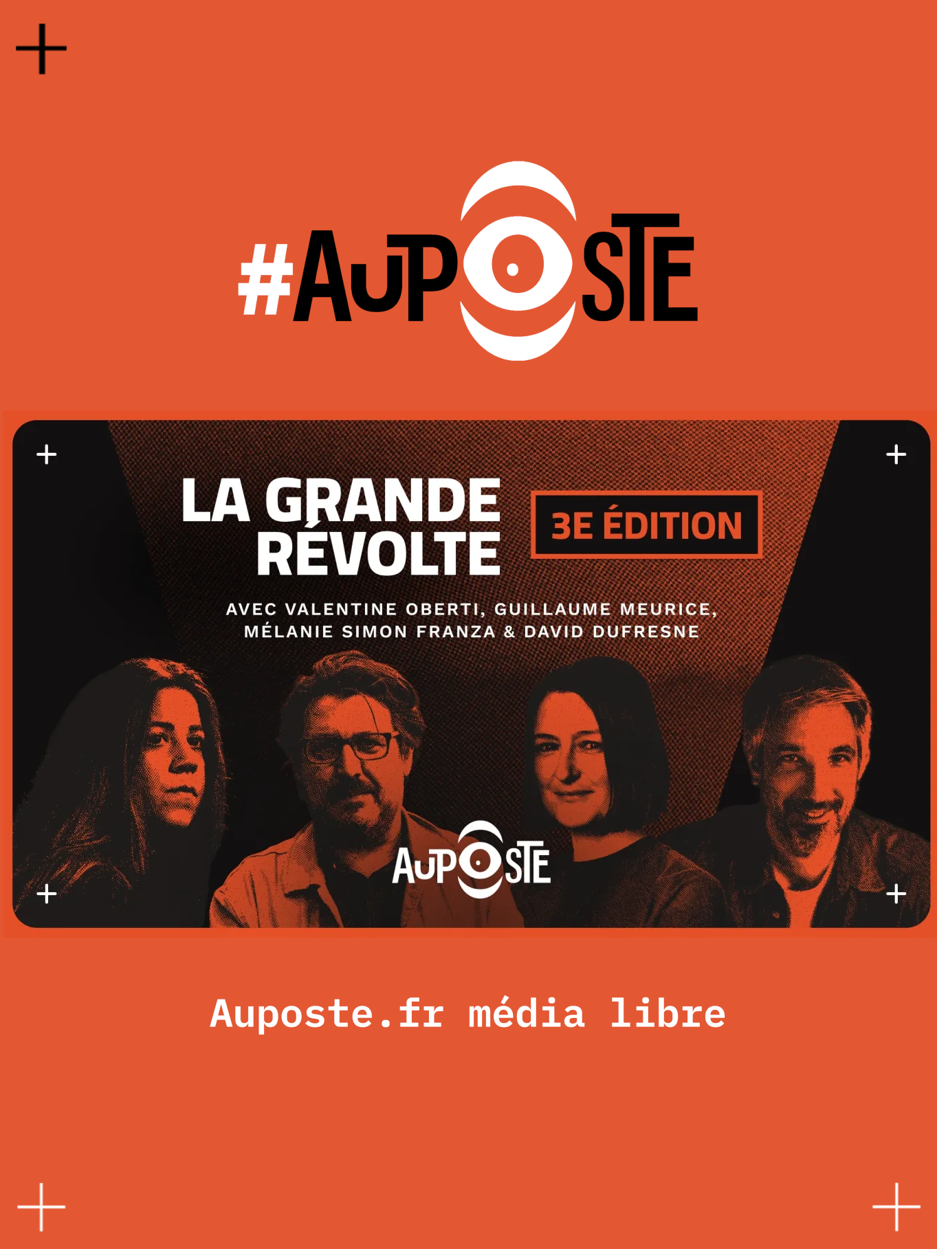 Meurice, Oberti, Simon Franza pour La Grande Révolte - S09E08 - Le 20 Janvier 2025