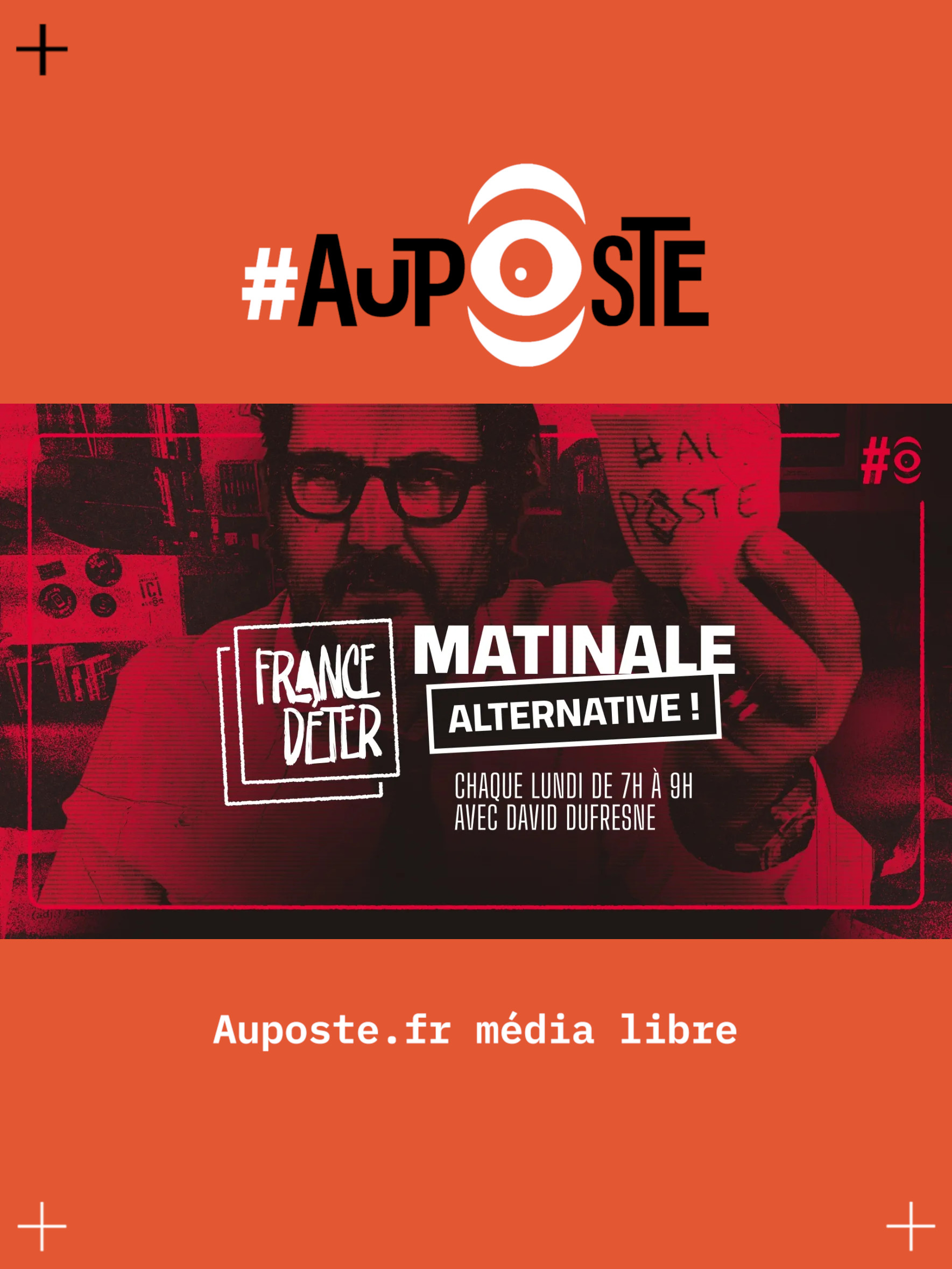 France Déter: la matinale aupostienne avec François Piquemal (député LFI) et Nicolas Camier (Portail des médias indés) - S10E22 - Lundi 20 Octobre 2025
