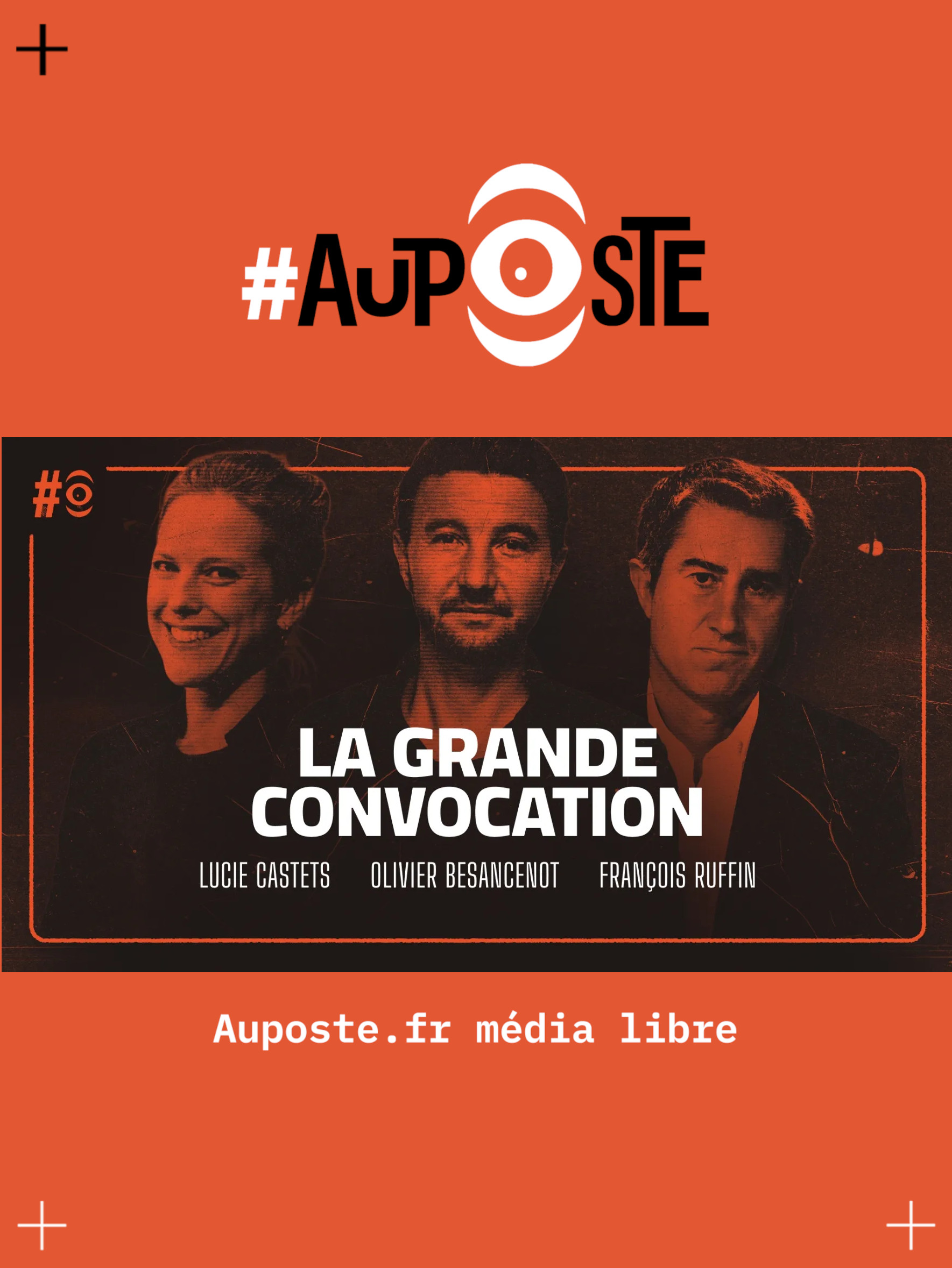 La grande convocation publique Castets, Besancenot, Ruffin - S10E27 - Mardi 28 OCtobre 2025