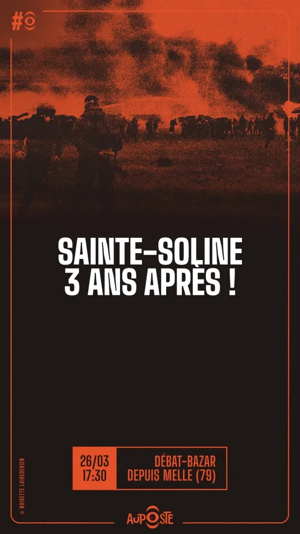 Sainte-Soline, 3 ans après ! Par David Dufresne le 26/03/2026 Sainte-Soline Soulèvements de la terre - S11E48 - Jeudi 26 Mars 2026