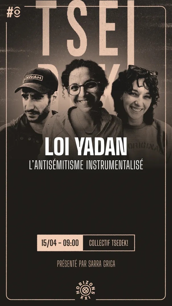 Projet de loi Yadan, l’antisémitisme instrumentalisé - S11E56 - Mercredi 15 Avril 2026