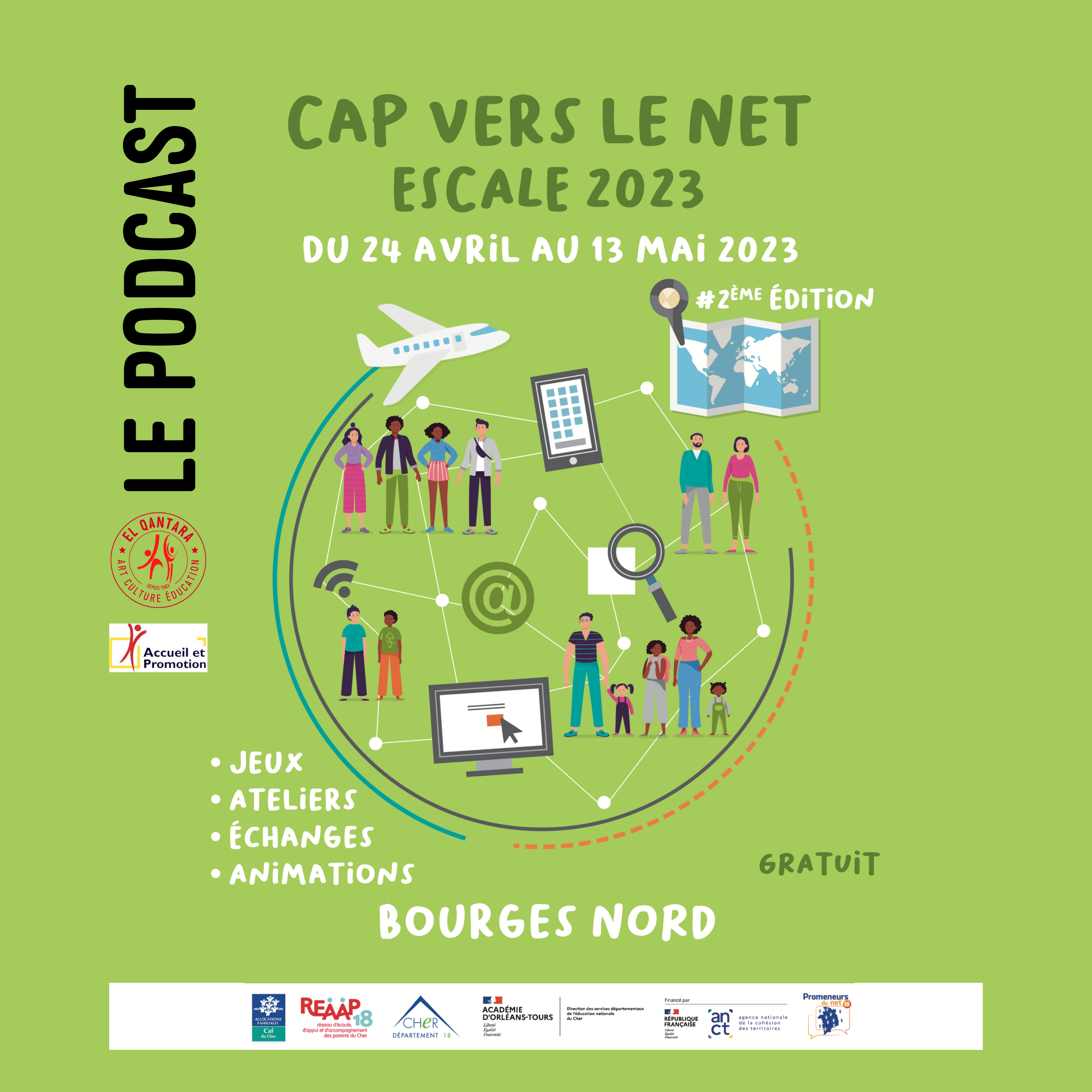 Cap vers le net : le podcast