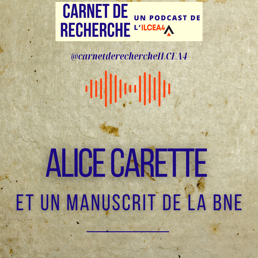 Carnet de recherche. Un podcast de l\'Institut des langues et cultures d\'Europe, Amérique, Afrique, Asie et Australie (ILCEA4)