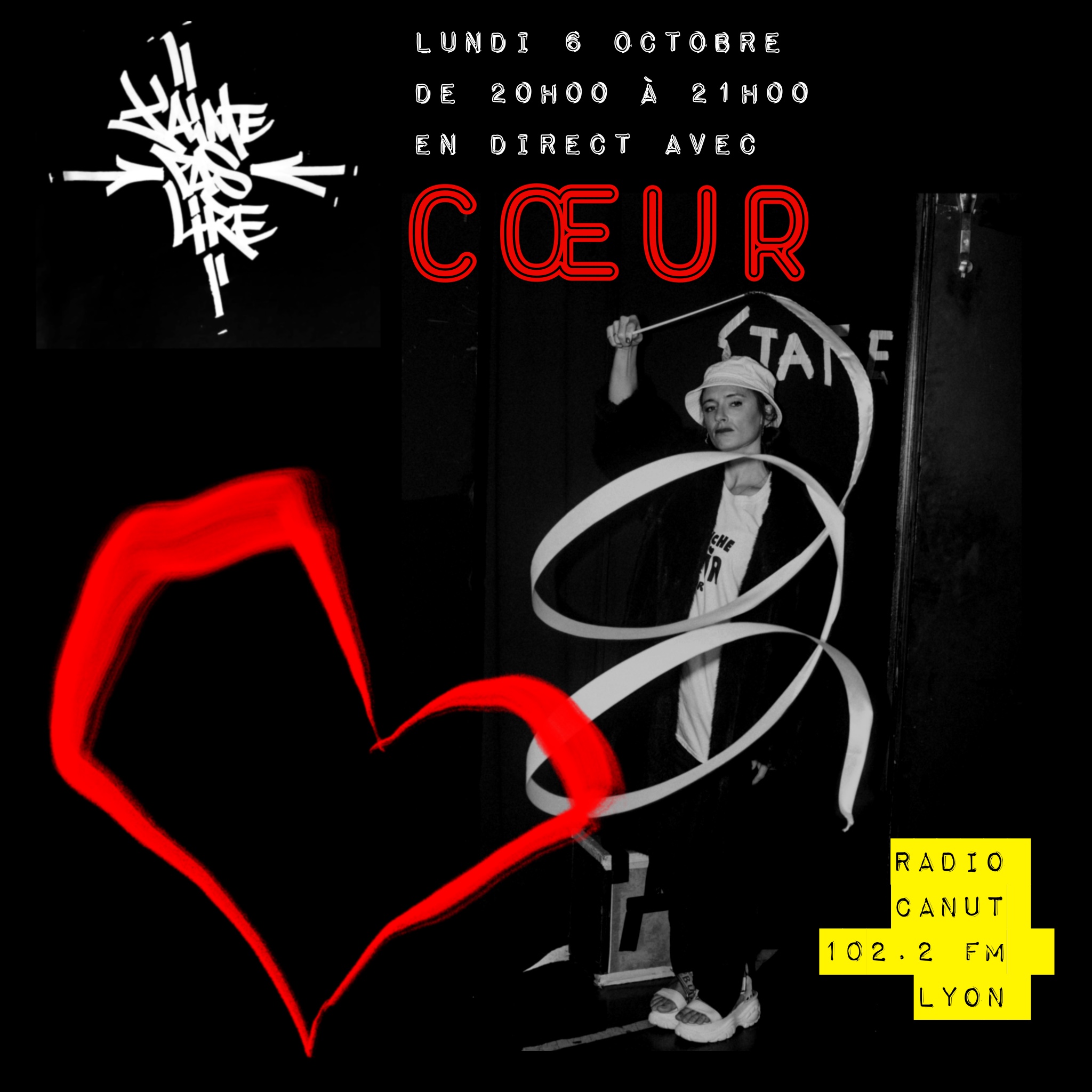 J’AIME PAS LIRE !  invite CŒUR