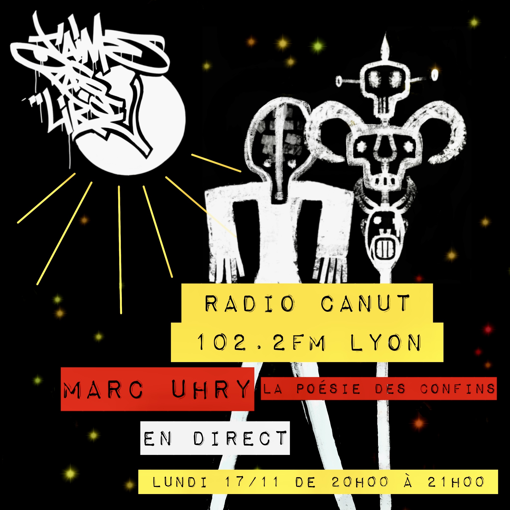 J’AIME PAS LIRE !  invite Marc UHRY : La poésie des confins