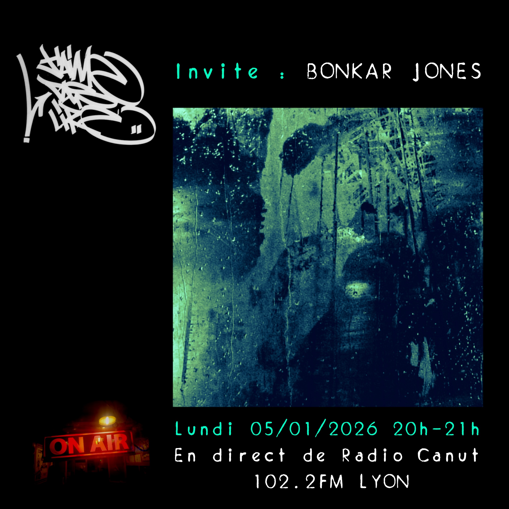 J’AIME PAS LIRE !  invite  Bonkar Jones