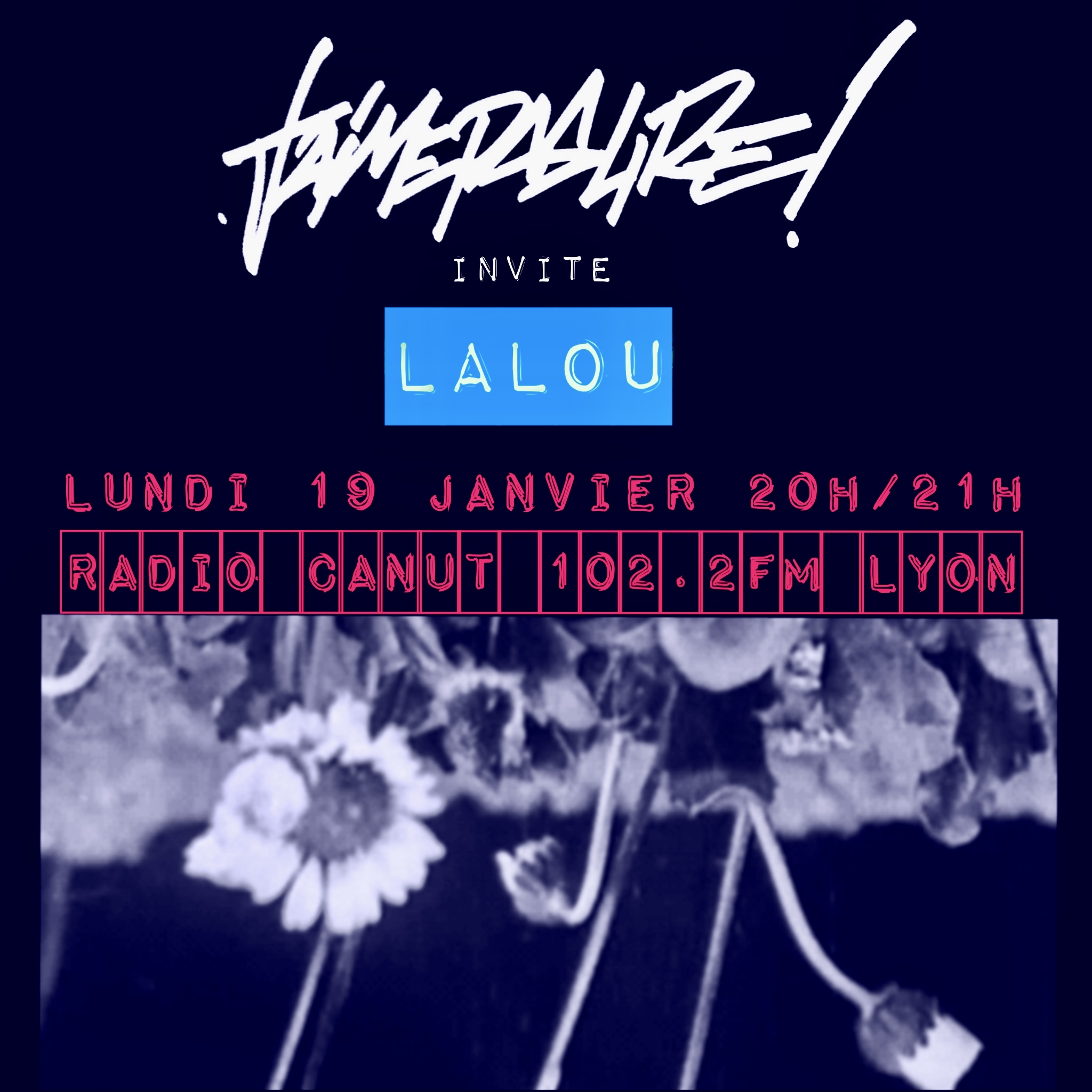 J’AIME PAS LIRE !  invite  LALOU