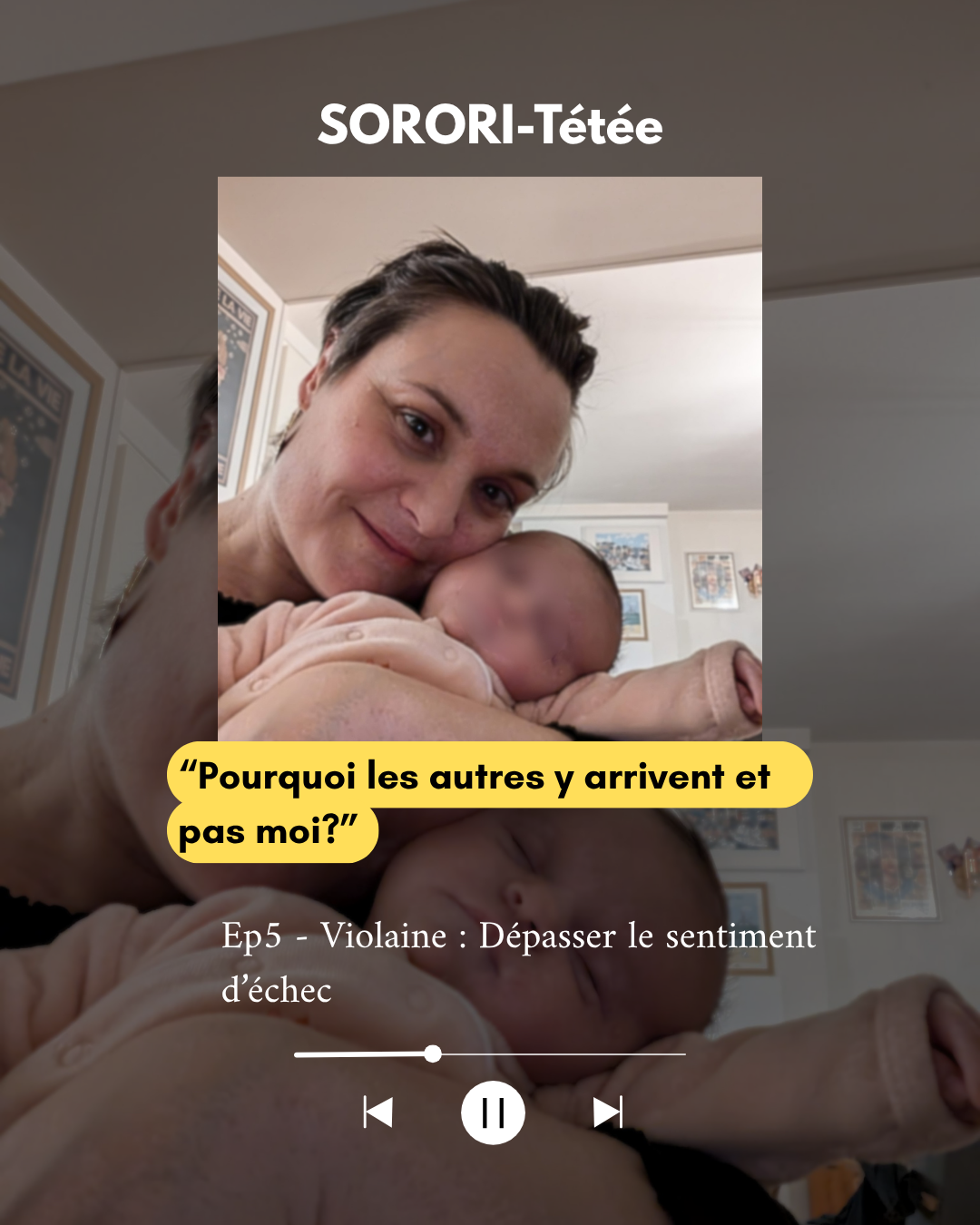 Ep 5 - Violaine, dépasser le sentiment d'échec episode artwork