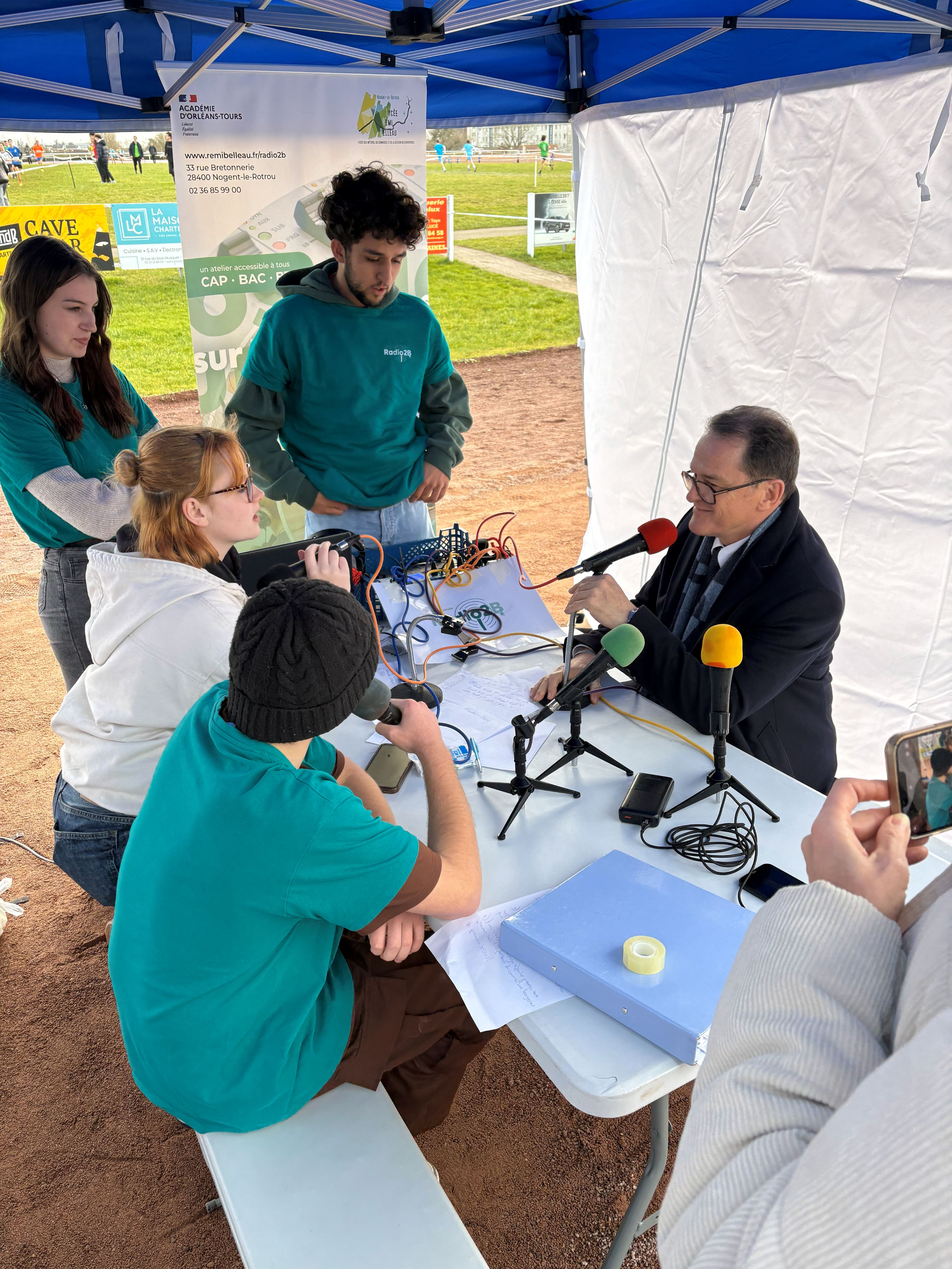 Itw Philippe Ballé, DASEN d'Eure et Loir lors du Cross académique UNSS à Chartres episode artwork