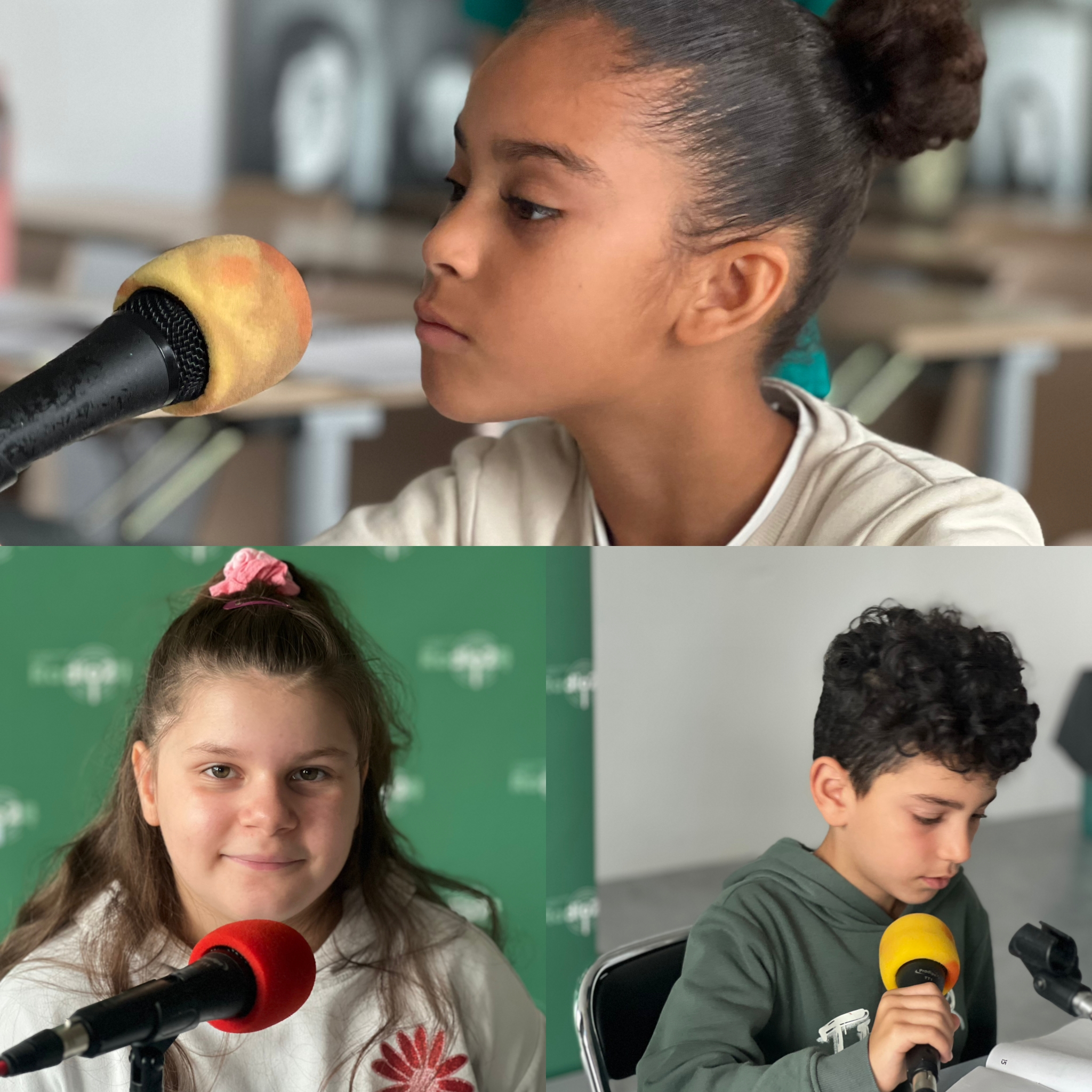 CE1-CE2 @ Radio2B - "Les coulisses de la radio" episode artwork